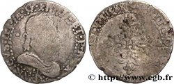 HENRI III Demi-franc au col plat 1588 Limoges