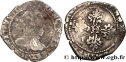 HENRY III Demi-franc au col plat 1585 Angers