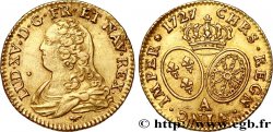 LOUIS XV DIT LE BIEN AIMÉ Louis d or aux écus ovales, buste habillé 1727 Paris TTB+/SUP