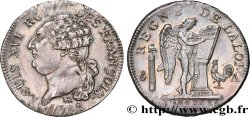LOUIS XVI Demi-écu dit  au génie , type FRANÇOIS 1792 Paris SPL