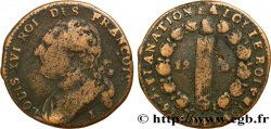LOUIS XVI (MONARQUE CONSTITUTIONNEL)  12 deniers dit &nbsp;au faisceau&nbsp;, type FRANÇOIS 1792 Limoges