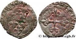 CHARLES, REGENCY - COINAGE WITH THE NAME OF CHARLES VI Gros dit  florette  n.d. Le Puy ?