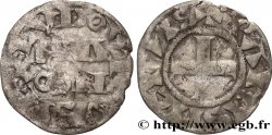 LOUIS VII  THE YOUNG  Denier parisis, 3e type n.d. Paris