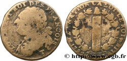 LOUIS XVI (MONARQUE CONSTITUTIONNEL)  12 deniers dit &nbsp;au faisceau&nbsp;, type FRANÇOIS 1792 Saumur