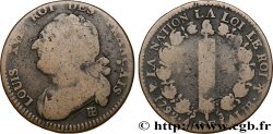 LOUIS XVI (MONARQUE CONSTITUTIONNEL)  12 deniers dit &nbsp;au faisceau&nbsp;, type FRANÇAIS 1792 Strasbourg