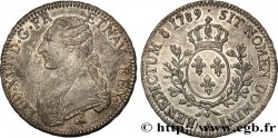 LOUIS XVI Écu aux branches d&nbsp;olivier 1789 Paris TTB/TTB+