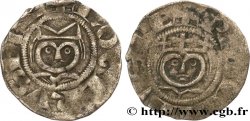 FILIPPO II  AUGUSTUS  AND ROGER II OF ROSOI Denier c. 1180-1201 Laon