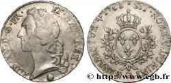LOUIS XV  THE WELL-BELOVED  Écu aux branches d’olivier, tête ceinte d’un bandeau 1768 Perpignan