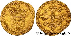 FRANÇOIS IER LE RESTAURATEUR DES LETTRES Écu d or au soleil, 5e type n.d. La Rochelle TTB