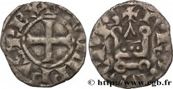 PHILIP III  THE BOLD  AND PHILIP IV  THE FAIR  Obole tournois à l O rond n.d. s.l.