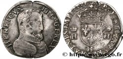FRANCIS II. COINAGE AT THE NAME OF HENRY II Teston à la tête nue, 1er type 1559 La Rochelle