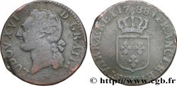 LOUIS XVI Demi-sol dit &nbsp;à l&nbsp;écu&nbsp; 1788 Lille