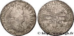 LOUIS XIV  THE SUN KING  Demi-écu aux huit L, 1er type 1691 Paris