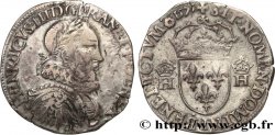 HENRY III Teston, 3e type 1575 Rouen