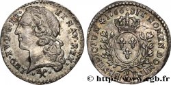 LOUIS XV DIT LE BIEN AIMÉ Vingtième d&nbsp;écu aux branches d’olivier, tête ceinte d’un bandeau 1766 Bayonne