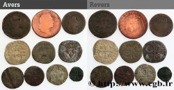 LOTTE Lot de 10 monnaies royales n.d. Ateliers divers
