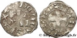 LOUIS VII LE JEUNE Denier parisis, 3e type n.d. Paris TB