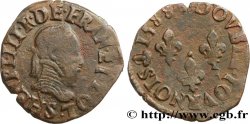 HENRI III Double tournois, type de Troyes 1588 Troyes