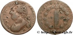 LOUIS XVI (MONARQUE CONSTITUTIONNEL)  12 deniers dit &nbsp;au faisceau&nbsp;, type FRANCOIS 1792 Lyon