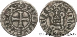 PHILIPPE IV LE BEL Obole tournois à l&nbsp;O rond n.d.  TTB