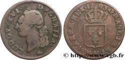 LOUIS XVI Sol dit &nbsp;à l&nbsp;écu&nbsp; 1783 Toulouse
