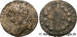 LA CONVENTION 12 deniers dit  au faisceau , type FRANCOIS 1793 Dijon