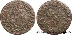 LOUIS XIII  Double tournois, type 2 1615 Nantes
