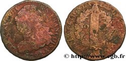 LOUIS XVI (MONARQUE CONSTITUTIONNEL)  2 sols dit  au faisceau , type FRANÇOIS 1792 Paris