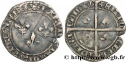 CHARLES VII LE VICTORIEUX Plaque ou double gros dit  Cromsteert  n.d. Tournai