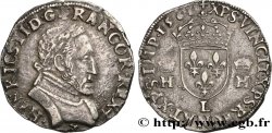 CHARLES IX COINAGE IN THE NAME OF HENRY II Teston au buste lauré, 2e type 1561 Bayonne