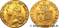 LOUIS XVI Double louis d’or dit  aux écus accolés  1786 Limoges