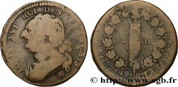 LOUIS XVI 12 deniers dit &nbsp;au faisceau&nbsp;, type FRANÇAIS 1792 Strasbourg
