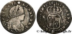 LOUIS XV &nbsp;THE WELL-BELOVED&nbsp; X sols de Navarre 1719 Lille