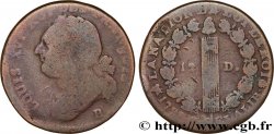 LOUIS XVI 12 deniers dit &nbsp;au faisceau&nbsp;, type FRANCOIS 1792 Rouen