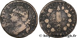 LOUIS XVI (MONARQUE CONSTITUTIONNEL)  12 deniers dit &nbsp;au faisceau&nbsp;, type FRANÇOIS 1793 Marseille