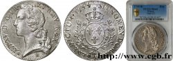LOUIS XV DIT LE BIEN AIMÉ Écu aux branches d’olivier, tête ceinte d’un bandeau 1744 Aix-en-Provence SPL63