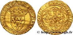 CHARLES VI &nbsp;THE MAD&nbsp; OR &nbsp;THE WELL-BELOVED&nbsp; Écu d&nbsp;or à la couronne n.d. La Rochelle