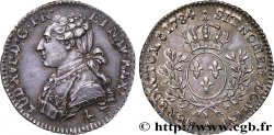 LOUIS XVI Cinquième d écu aux branches d olivier 1784 Paris SUP/SPL