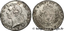 LOUIS XV DIT LE BIEN AIMÉ Écu aux branches d’olivier, tête ceinte d’un bandeau 1769 Bayonne TTB