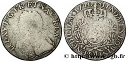 LOUIS XV DIT LE BIEN AIMÉ Écu dit  aux branches d olivier  1740 Toulouse B