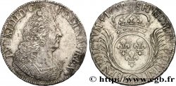 LOUIS XIV  THE SUN KING  Écu aux palmes 1698 Paris