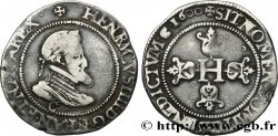 HENRY IV Demi-franc, 1er type de Saint-Lô 1600 Saint-Lô
