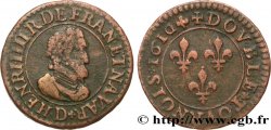 HENRI IV LE GRAND Double tournois, 2e type 1611/0 Lyon