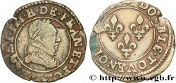 HENRI III Double tournois, type de Saint-Lô 1589 Saint-Lô