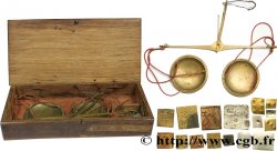 SCALE Boîte avec trébuchet et poids n.d.  XF