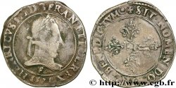 HENRI III Franc au col plat 1578 Angers