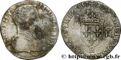 HENRI II Teston à la tête nue, 1er type 1557 La Rochelle