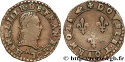 LIGUE. COINAGE AT THE NAME OF HENRY III Double tournois n.d. Paris
