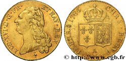 LOUIS XVI Double louis d’or aux écus accolés 1786 Paris SUP