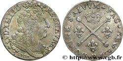 LOUIS XIV  THE SUN KING  20 sols aux insignes 1707 Rouen